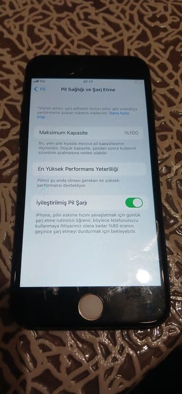 IPhone 8, 64 GB, Qara, Barmaq izi