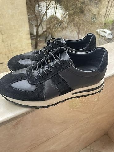 sport ayaqqabilar: Qara rəngli kişi krossovkaları BaGozza krossovkaları satılır. İdeal — 3