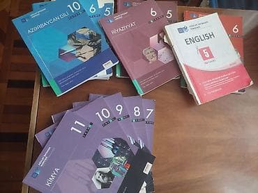 Hər biri 4 manat Dövlət İmtahan Mərkəzinin müxtəlif fənlər üzrə test — 1