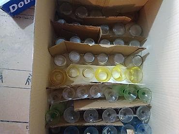 kofe qablari: Stəkanlar, Şüşə — 4