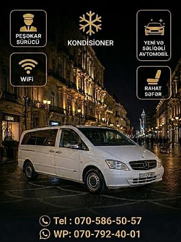 xalça yuma 1 azn: Minivan, Bakı - Şəmkir, 9 Oturacaq — 5