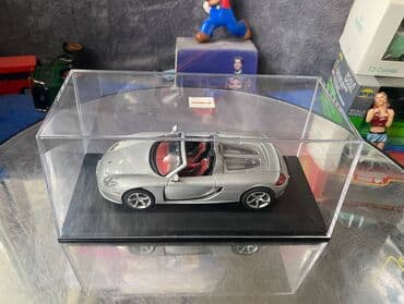 metbex tavan modelleri: Коллекционная модель Porsche Carrera GT Cabriolet type 980 silver — 5