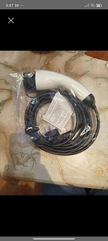 elektromobil şarj: Elektrikli avtomobillər üçün şarj kabeli - Standart: Type 2 — 1