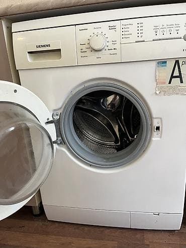 deri sumka: Siemens önyükləməli paltaryuyan maşın - Enerji sinfi: A+ - Ön — 2