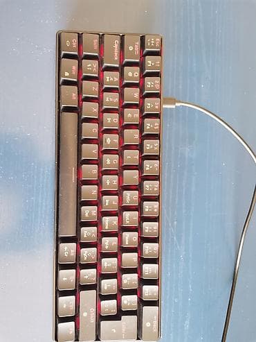 yeni modem: 🔥 Blic T60 Red Switch RGB Mechanical Gaming Keyboard – Qara / Peşəkar — 7