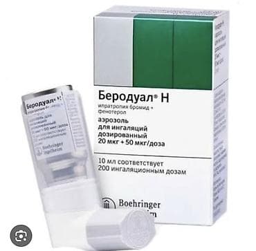 Invacare kompakt portativ oksigen konsentratoru və Berodual N