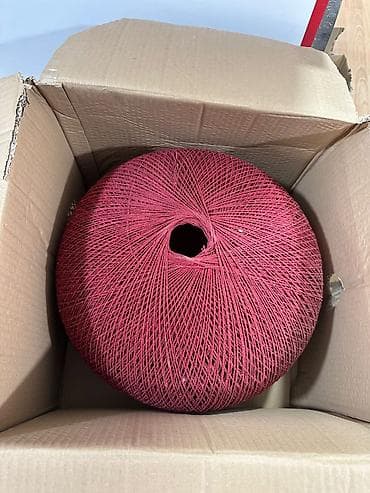 İplikdən toxunuş effektli tor abaşka ilə üçayaqlı döşəmə lampası - — 3