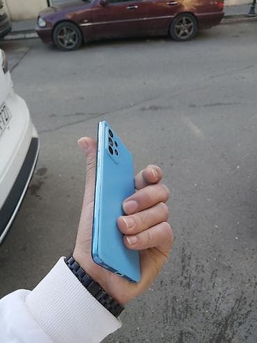 telef: Samsung Galaxy A52, 128 GB, rəng - Göy, Düyməli, Sensor, Barmaq izi — 4