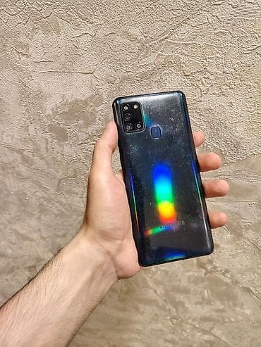 Samsung Galaxy A21S, 32 GB, rəng - Göy, İki sim kartlı, Face ID — 4