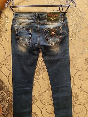 cins şalvar modelleri 2023: Kolleksiya: Qadın dar kəsimli cins şalvarlar (2 model) Turkiye — 2