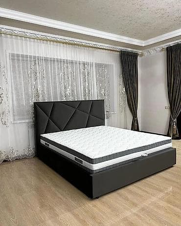 qonaq dəsti: Mebel dəsti – yumşaq başlıqlı çarpayılar və qonaq otağı stulları - — 1