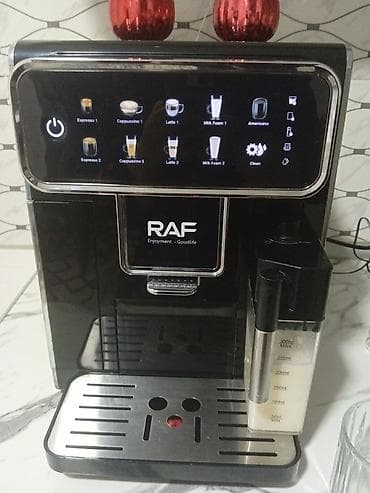 Mətbəx texnikası: Qəhvə maşını Raf, Avtomat, Süd qabı ilə — 1