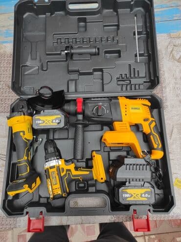 zaryatqa direl: Yeni Drel dəsti, Zərbəli drel — 1