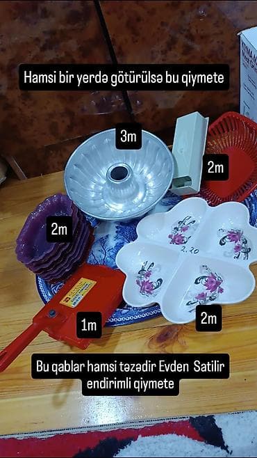 Mətbəx üçün qab-qacaq və alətlər dəsti - Alüminium “bundt” tipli keks