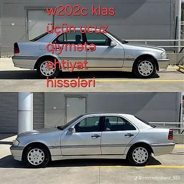 mercedes 2010: Mercedes-Benz W202 C-Class üçün ehtiyat hissələri - Arxa bufer (W202 — 1