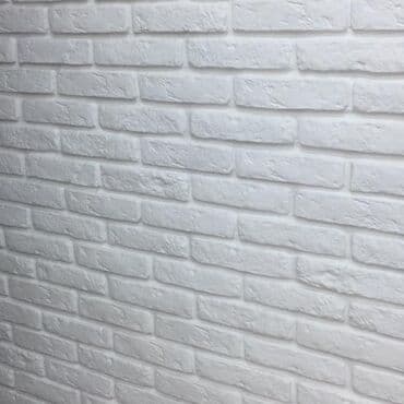 Kabançik fasad kərpiç Ağ və qəhvəyi tonlarda dekorativ kərpic-panellər