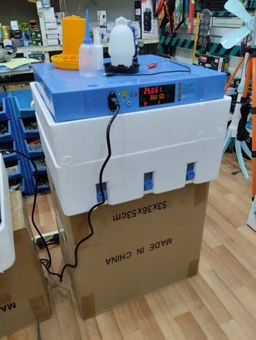 İnkubatorlar: Çin, Tam avtomat, Bütün növ quşlaq üçün, Zəmanət ilə — 1