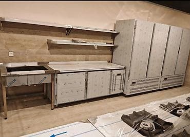 Peşəkar mətbəx üçün paslanmayan poladdan avadanlıq komplekti və