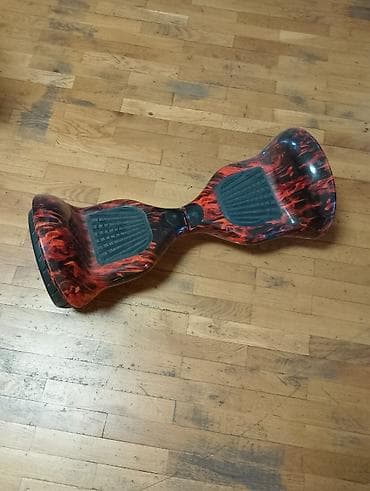 Öz-özünə tarazlanan skuter (hoverboard) - Dizayn: Alov naxışlı lalafo.az -da Öz-özünə tarazlanan skuter (hoverboard) - Dizayn: Alov naxışlı