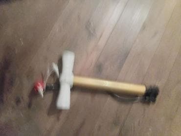 yan kk: Velosiped/Top/Universal Əl Nasosu - Kompakt əl nasosu – qızılı gövdə — 2