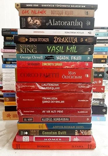 Müxtəlif janrlardan uyğun qiymətli bədii kitablar ✨ Uşaqlar üçün