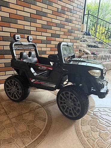 kiridit maşinlar: Uşaq üçün elektrikli minik maşını – off-road stildə, ikiyerli — 3