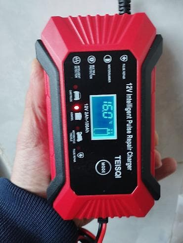 12V impulslu təmir şarj cihazı avtomobil, yük maşını və motosiklet