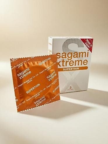 Sagami Xtreme Superthin prezervativ - Yaponiyada istehsal olunub