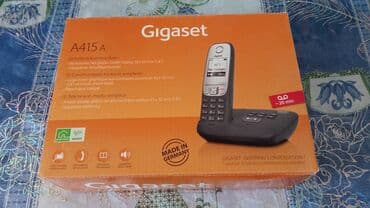 домашний телефон: Стационарный телефон Gigaset, Беспроводной, Б/у, Бесплатная доставка — 4