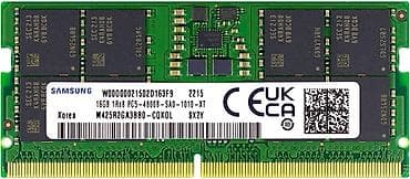 processor core i7: DDR5 16GB Samsung SODIMM RAM modulu - Model: M425R2GA3BB0-CQK0L - — 1