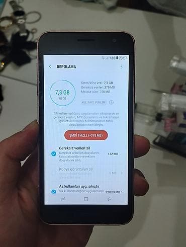 Elektronika: Samsung Galaxy J2 Core, 8 GB, rəng - Qızılı — 10