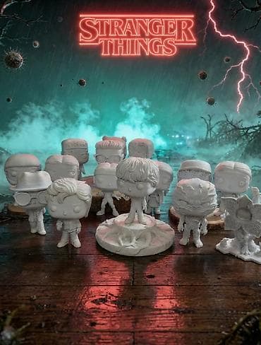 Stranger Things 3D Fiqurlar – Kolleksiya və Hədiyyə Istədiyiniz