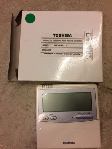 kondisioner pult: Кондиционер Toshiba, Новый, 100 и более м², Внутренний блок — 1