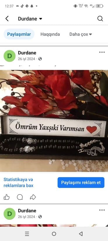 xonça şəkilləri: Məhsul: Saç teli ilə hazırlanan fərdi təsbeh Təsvir: - Şəffaf — 7