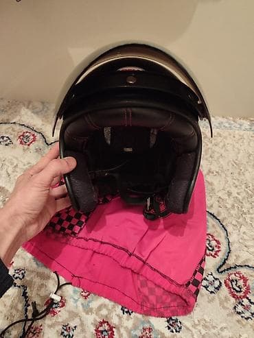 moto teker: Məhsul: Bell açıq tip motosiklet dəbilqəsi + əlavə güzgülü vizor və — 8