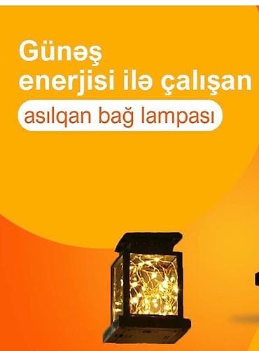 Yeni, Günəş lampası, Zəmanətsiz, Ünvandan götürmə, Ödənişli çatdırılma — 2