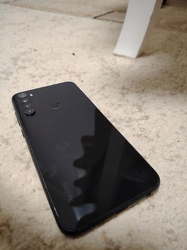 samsung note 10 ikinci el: Redmi Note 8, 64 GB, rəng - Qara, Sensor, Barmaq izi, İki sim kartlı — 6
