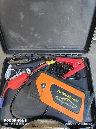 maşın şüşə silən: Şampstarter ( poverbank ) Əla vəziyyətdədir ( maşının akumyaturu — 2