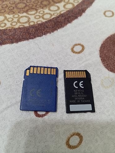 psp vita: Yaddaş kartları seti - Transcend SDHC kart – 8 GB, Class 10 - Tam — 2