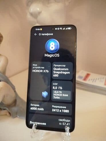 iphone 15 pro max qiymeti irşad: Honor X7b, 128 GB, rəng - Mavi, Barmaq izi, İki sim kartlı, Face ID — 4