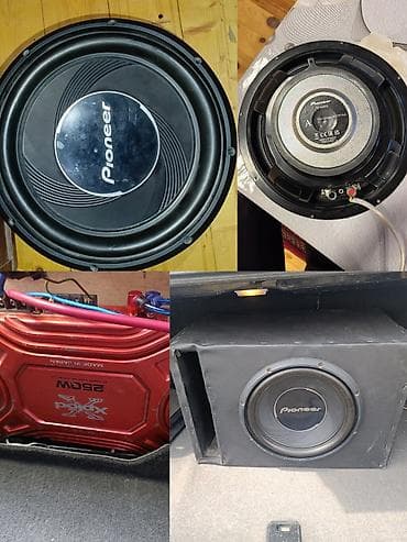 random hesab az: Pioneer TS-A30S4 avtomobil subvuferi - Ölçü: 12 düym (30 sm) - Model — 3