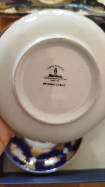 набор ключей купить: Nəlbəkilər, 6 ədədli dəst, rəng - Göy, Farfor, Çexiya — 3