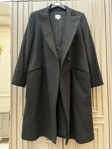 qadınlar üçün təbii dublyonkalar: Palto, Emporio Armani, L, rəng - Boz — 4