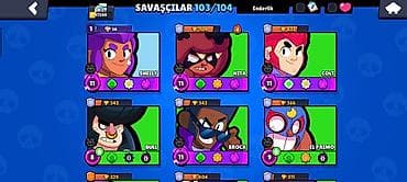 bas gitara: Brawl Stars hesabı – yüksək trofeyli və zəngin kolleksiya Endirim — 2