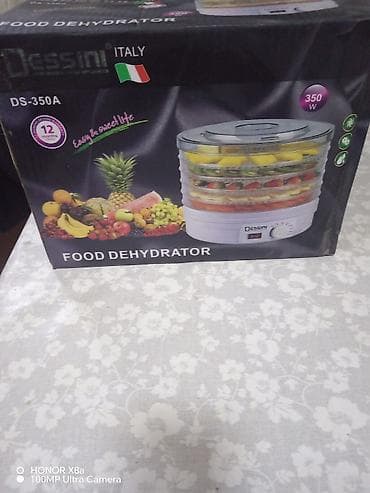 Dessini DS-350A meyve quruducu teze alnib islenmiyib qutusundadir -