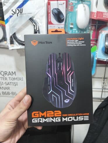 Modemlər və şəbəkə avadanlıqları: Gaming Maus cihazlar üçün usb ilə Yenidir real müştəriyə cüzi endirim — 1