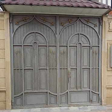 499₼ darvaza satılır Ölçüsü 3 metirin 3 metrə Üstündəki papaqda — 1