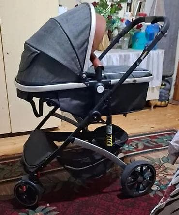 pampers 7 nomre: Klassik gəzinti arabası, İşlənmiş, Cins: Oğlan, Yaş: 12-18 ay — 1