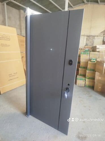 Furnitura və aksessuarlar: Mənzil üçün Yeni Giriş qapısı 90x205 sm Çərçivə ilə, Zəmanətli, Pulsuz quraşdırma, Pulsuz çatdırılma — 10