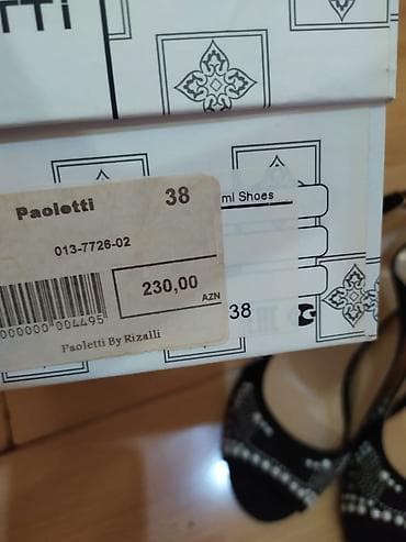 Женская обувь: Qadın ayaqqabısı – Paoletti brendi - Model: açıq burunlu, slingback — 6
